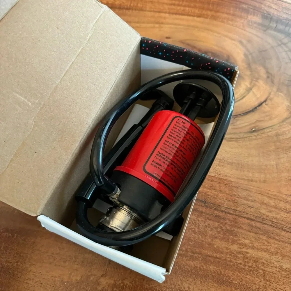 Keg Pump Red
